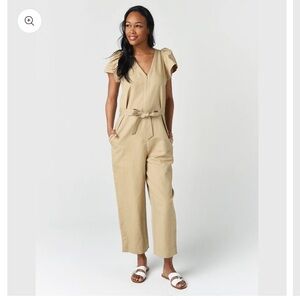 Rebecca Minkoff Zina Puff Sleeve Jumpsuit - M